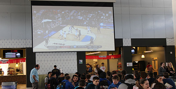 March madness in the commons