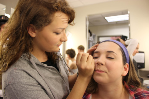 Putting on the final touches
