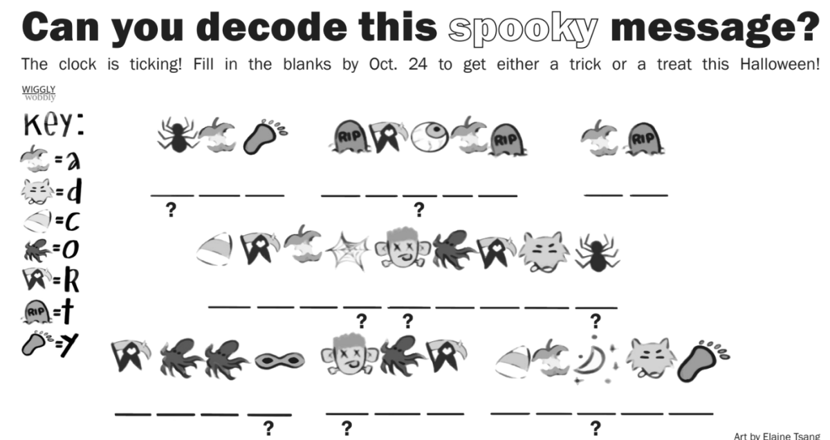 Can you decode this spooky message?